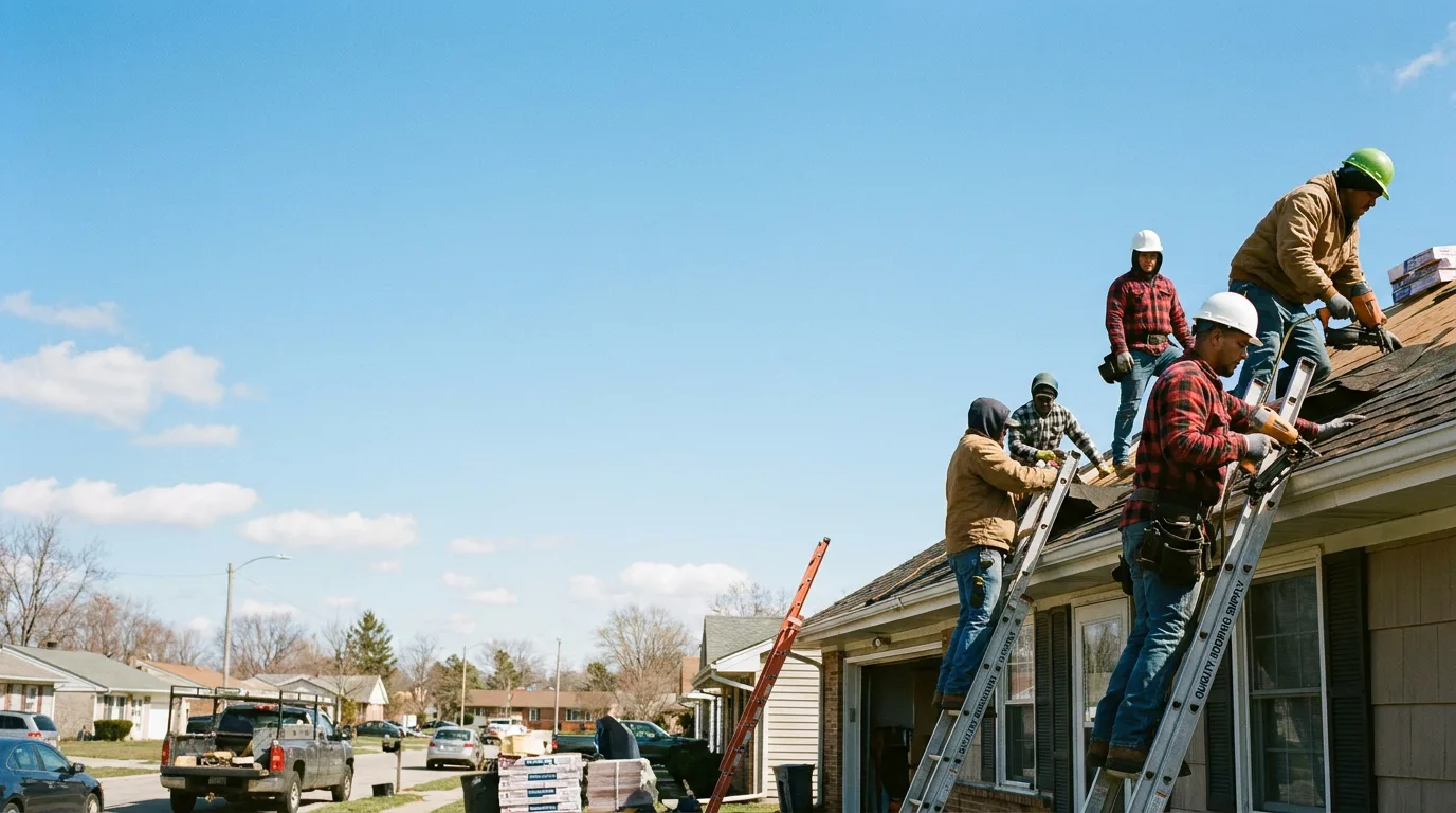 Roofing in Taylorsville, IN near me